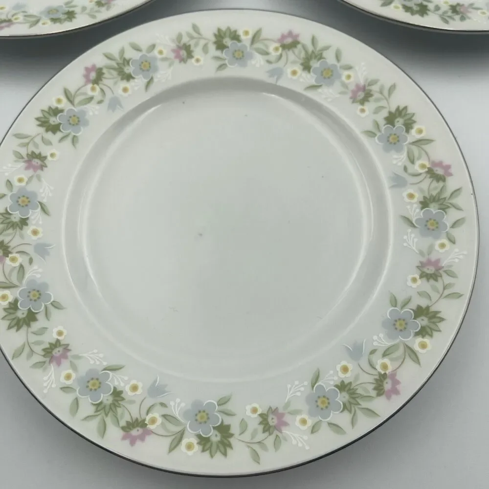 J. Haviland FOREVER SPRING Bavarian 6” Bread Appetizer Dessert Plates (Lot Of 5)